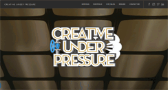 Desktop Screenshot of creativeunderpressure.com